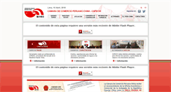 Desktop Screenshot of capechi.org.pe
